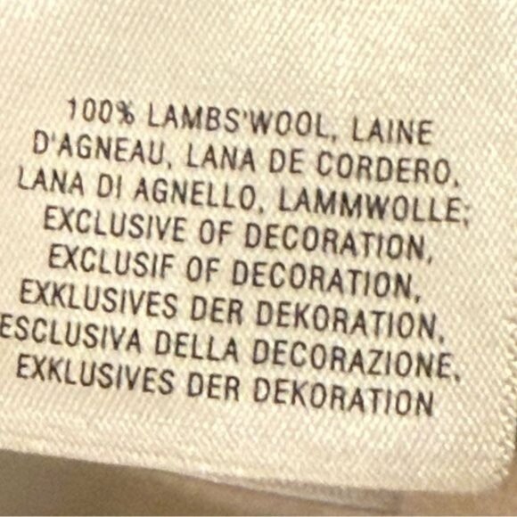 Anthropologie Angel of The North Brown Gray Stripe 100% Lambswool Sweater Medium - Picture 10 of 10